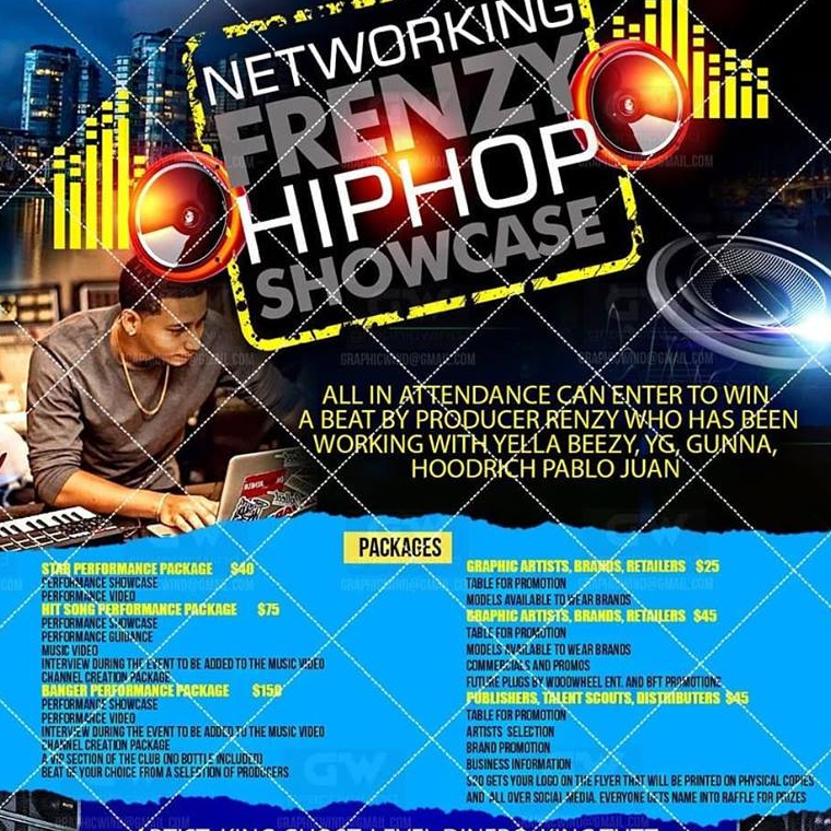 Networking Frenzy Hiphop Showcase
